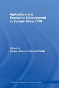 Cover: Agriculture and Economic Development in Europe Since 1870 - Routledge