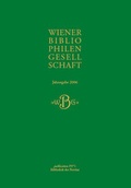 Cover: Wiener Bibliophilen Gesellschaft - Bibliothek der Provinz