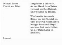 Abbildung von: Flucht aus Tibet - Limmat