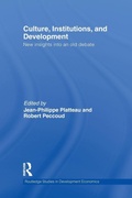 Cover: Culture, Institutions, and Development - Routledge