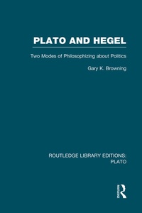 Enlarge image Cover: Plato and Hegel (RLE: Plato) - Routledge