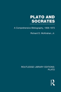 Enlarge image Cover: Plato and Socrates (RLE: Plato) - Routledge