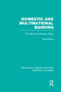 Cover: Domestic and Multinational Banking (RLE Banking & Finance) - Routledge