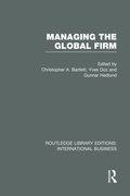Cover: Managing the Global Firm (RLE International Business) - Routledge