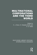 Cover: Multinational Corporations and the Third World (RLE International Business) - Routledge