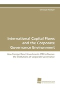 Cover: International Capital Flows and the Corporate Governance Environment - S&uuml;dwestdeutscher Verlag f&uuml;r Hochschulschriften AG  Co. KG