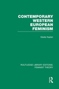Cover: Contemporary Western European Feminism (RLE Feminist Theory) - Routledge