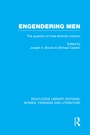 Cover: Engendering Men - Routledge
