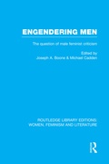 Cover: Engendering Men - Routledge