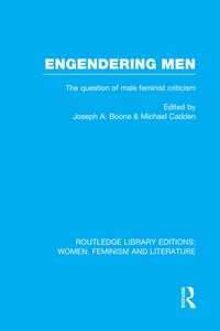 Enlarge image Cover: Engendering Men - Routledge