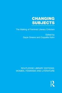 Enlarge image Cover: Changing Subjects - Routledge