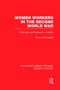 Cover: Women Workers in the Second World War - Routledge