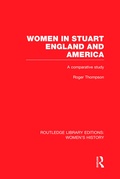 Cover: Women in Stuart England and America - Routledge