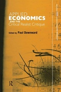 Cover: Applied Economics and the Critical Realist Critique - Routledge