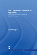 Cover: The Linguistics of Political Argument - Routledge