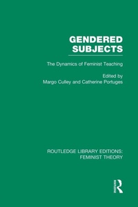 Enlarge image Cover: Gendered Subjects (RLE Feminist Theory) - Routledge