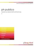 Cover: PH Publico Heft 2 - Weber, E
