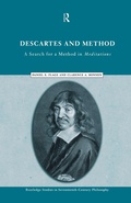 Cover: Descartes and Method - Routledge