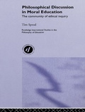 Cover: Philosophical Discussion in Moral Education - Routledge