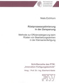 Cover: R&uuml;stprozessoptimierung in der Zerspanung - Shaker