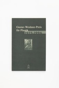 Cover: Gustav-Weidanz-Preis f&uuml;r Plastik 1975-1996 - Burg Giebichenstein