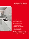Cover: Kunstpreis der Stiftung der Saalesparkasse 2012 - Burg Giebichenstein