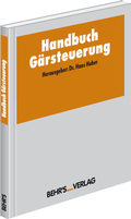 Cover: Handbuch G&auml;rsteuerung - Behr's GmbH