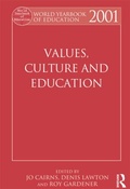 Cover: World Yearbook of Education 2001 - Routledge