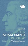 Cover: The Adam Smith Review: Volume 3 - Routledge