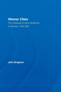 Cover: Weimar Cities - Routledge
