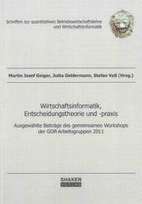 Enlarge image Cover: Wirtschaftsinformatik, Entscheidungstheorie und -praxis - Shaker