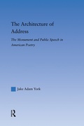 Cover: The Architecture of Address - Routledge