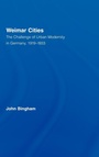 Cover: Weimar Cities - Routledge