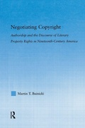 Cover: Negotiating Copyright - Routledge