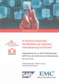 Cover: In-memory-Computing - Die R&uuml;ckkehr der Unternehmenssteuerung in Echtzeit? - Shaker