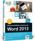 Cover: Wissenschaftliche Arbeiten mit Word 2013 - Vierfarben