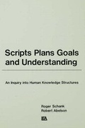 Cover: Scripts, Plans, Goals, and Understanding - Psychology Press Ltd