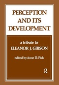 Bild: Perception and Its Development - Psychology Press Ltd