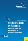 Cover: Sportjournalismus in &Ouml;sterreich - Meyer & Meyer