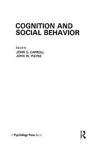 Enlarge image Cover: Cognition and Social Behavior - Lawrence Erlbaum Associates Inc