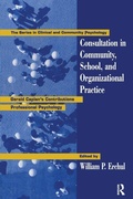 Cover: Consultation In Community, School, And Organizational Practice - Taylor & Francis