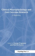 Cover: Clinical Neuropsychology and Cost Outcome Research - Psychology Press Ltd