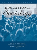 Cover: Education and Sociology - Routledge