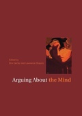 Cover: Arguing About the Mind - Routledge