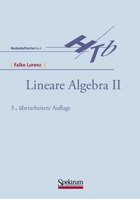 Abbildung von: Lineare Algebra II - Spektrum Akademischer Verlag