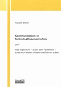 Cover: Kommunikation in Technik-Wissenschaften - Shaker