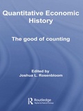 Cover: Quantitative Economic History - Routledge