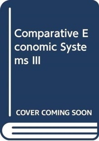 Enlarge image Cover: Comparative Economic Systems III - Routledge