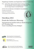 Cover: MetriKon 2012 - Praxis der Software-Messung - Shaker