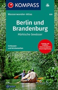 Cover: KOMPASS Wasserwanderatlas Berlin und Brandenburg - KOMPASS-Karten